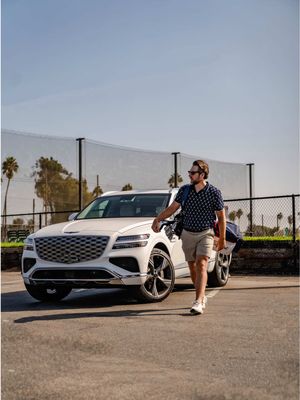 The @genesis_usa GV80 got me feeling like a pro. That’s a feeling I can get used to. #gv80 #genesisgv80 