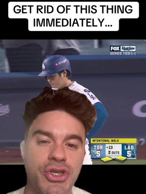 The DUMBEST thing in sports 🤦‍♂️ #dodgers #shoheiohtani #MLB #WorldSeries #baseball  