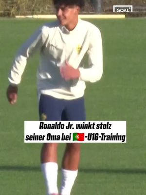 CR7 Jr. wurde zum ersten Mal für Portugals U16 nominiert 🤩