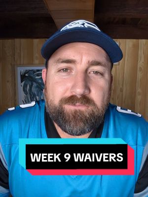 WAIVER WIRE WEEK 9. Looking pretty thin not gonna lie. #waiverwire #waiverwirepickups #fantasyfootball 