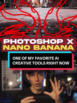 If you’re trying to design things faster, this is a cheat code AI workflow.   What you’re looking at is Google’s top AI image model, Nano Banana, built directly instead of Gen Fill in @Photoshop .   To use it, all you have to do is make a rough selection on any image, click Generative Fill, make sure Nano Banana is selected, add your prompt and hit generate.   You can easily draw shapes or rough sketches to instantly add anything to any image.   You can swap text with perfect accuracy and detail.   You change colors, patterns, textures, or quiite literally anything else you can imagine.   Sketches to photorealistic detail. Mockups to 3D renders.   It all works perfectly right out of the box.   The reason why designers are raving about this model is because of the visual consistency and cohesion that comes with any edit.   And having it in Photoshop is huge because each generation is an independent layer that can still be edited and adjusted with the same Adobe tools you already love.   If you’re a designer, marketer, or entrepreneur that needs to use visual imagery to tell stories, this workflow will speed things up 10x.  Try out Photoshop with Nano Banana today!  #adobephotoshoppartner #ai #artificialintelligence #Tech #technology