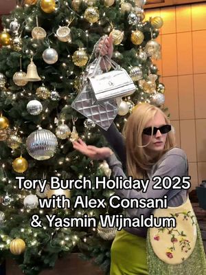 Replying to @Amira Byrne-Carmichael It’s tiiiiiiime!! Happy Holidays from Alex Consani and Yasmin Wijnaldum 🎄 Behind the scenes of a very Tory Burch holiday shoot. #alexconsani #yasminwijnaldum 