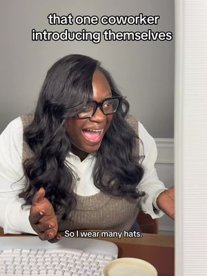 They love introducing themselves and throwing out their fancy title. 😂#workhumor #comedy #corporatelife #9to5life #fyp 