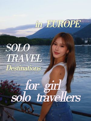 As a girl who lives in Europe and has solo traveled to over 15 countries, these are the cities that made me feel the safe, at ease and happy💛 #solotravel 