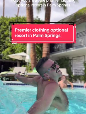 Love being in your birthday suit? Check out clothing optional Descanso Resort in Palm Springs. It is MAGIC. #clothingoptional #gay #lgbtq @Visit Greater Palm Springs 