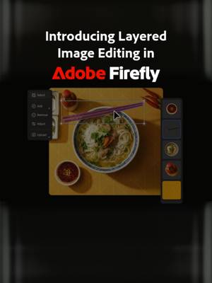 Coming soon to Adobe Firefly: Layered Image Editing. ✨ Turn any image into distinct, editable layers instantly!