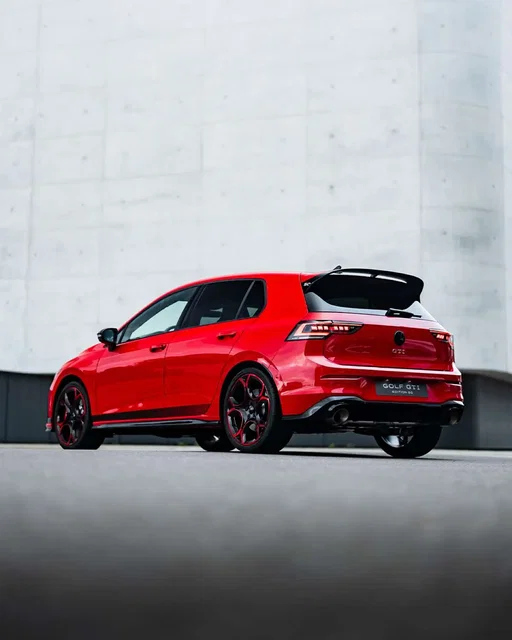 Pre-sale for the most powerful production GTI yet is live! 🏁 🚀 The new Golf GTI EDITION 50 marks half a century of iconic performance — now more powerful with 239 kW (325 PS), 420 Nm of torque, and the optional GTI Performance Package EDITION 50 with Performance chassis, 19-inch alloy wheels, Bridgestone Potenza Race semi-slicks and Akrapovič titanium exhaust. Raising driving dynamics to a new level. #Volkswagen #VW #GolfGTIEDITION50 #GTI50 #GTI ___ Golf GTI EDITION 50 – Combined energy consumption: 7.9-7.6 l/100 km; CO₂ emissions combined: 179-173 g/km; CO₂ class: G-F