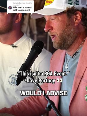 Replying to @Barstool Sports The @The Internet Invitational isn’t your normal golf event  @Dave Portnoy 👀
