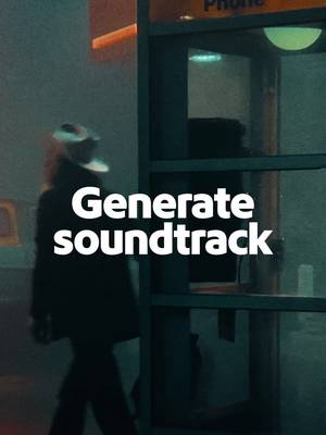 Introducing Generate Soundtrack. Set the vibes of your video with a few prompts for the perfect audio accompaniment. Start creating today at the link in bio.