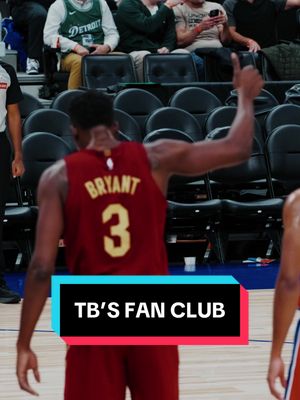 The TB fan club was out in full force last night! #LetEmKnow #Cavs #Cavaliers 