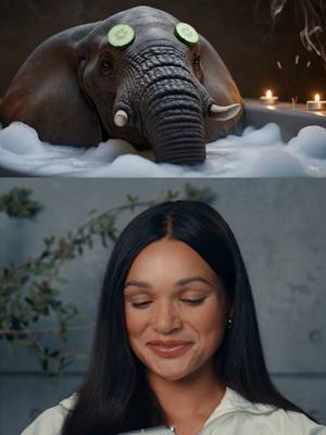 Check out what happens when Sophia Wilson uses video generation with @googlegemini on her Google #Pixel10 Pro to combine her favorite things 🐘🕯️😌 Subscription required. Availability varies. 18+.