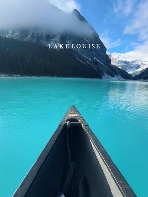 Lake Louise this time of year is magical. Booked a private tour with @Fairmont Banff Springs to experience this magic 🩵 #traveltok #traveltiktok #lakelouise #canadianrockies 