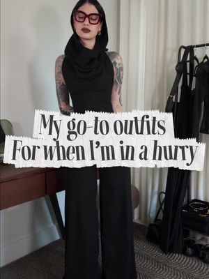 Everyone needs a list of go to outfits for those hectic days 👌 #whatiwore #capsulewardrobe 