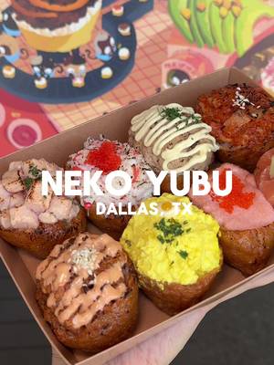If you love sushi, you need to try this 🍣✨ Neko Yubu serves the yummiest tofu pockets filled with rice + creative toppings — perfect for a grab & go lunch (take out & delivery only) 🥢 📍Neko Yubu // 1499 Regal Row Suite 105, Dallas, Texas 75247 . . . . . . . . . #nekoyubu #exploredallas #koreansnacks #dallasfood #thingstodoindallas 
