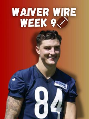 Fantasy Football Waiver Wire Week 9 #nflcontent #fantasyfootball #fantasyfootballrankings #waiverwire #fantasyfootballadvice  Fantasy Football Rankings Fantasy Football Waiver Wire NFL Week 9