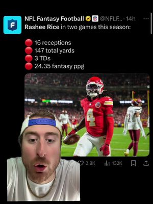 Rashee Rice Talk #rasheerice #nfl #football #chiefs #fantasyfootball 