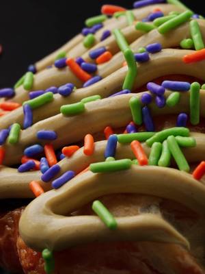 Something wickedly sweet is coming this week 👀✨ Our Witches Brew Chip Crookie — a buttery, flaky croissant stuffed with triple chocolate cookie dough, drizzled in pistachio cream, and topped with festive sprinkles. Get ready for the magic. Available Thursday, October 30th while supplies last 🍪💚🧡💜 #ChipCityCookies #WitchesBrew #CrookieSeason 