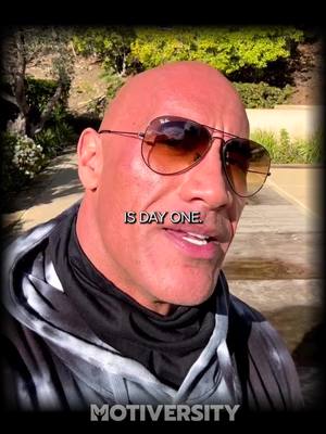 One day or day one? 🔥 Speaker: @The Rock  #motivation #mindset #inspiration #hopecore #therock 