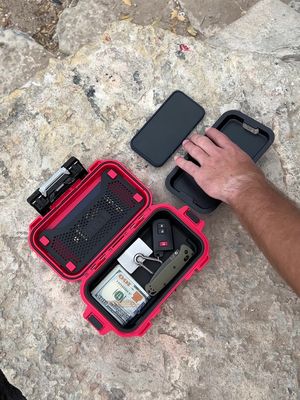 JUST DROPPED. Literally. The YETI® Loadout® GoBox 1 Gear Case is the newest, most compact member of the YETI® GoBox® family. Shop now through the link in our bio.  #BuiltForTheWild   Do not attempt or recreate any of these activities or conditions as it may cause damage product and its contents.