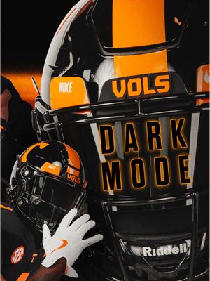 The social team at Tennessee is DIFFERENT 😮‍💨🔥 They just put out arguably the BEST uni reveal video ever for their Dark Mode uniforms 🤯⚫️ #tennessee #gbo #govols #vols #CollegeFootball 