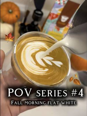 Flat white on a fall morning 😌☕️🍂🍁 I am sharing with you this calm and relaxing moment at home preparing a delicious flat white, with my minimalist pumpkin decor (my kitchen is small) 🎃 I am using my other and single dose grinder DF54 since I got these Ethiopia dark roast beans for a special occasion at work, and had the hopper of La Seine X filled with our home go-to decaf beans from the same roaster @buunnicoffee 😋 I had never tried before a single origin Ethiopian dark roast, and  Buunni also has the same beans but in a light roast version, for which I made my first coffee tasting video on this account (please check it out!) They have two origins, Ethiopia and Dominican Republic, and I’ve been tasting their Ethiopian ones recently for their different roast levels and regions. If you are in NYC stop by and get a bag to try them out! You can also order for shipping! 😋 This time, I got the beans from an old Buunni’s location, now hosted by See Sharp Coffee, where they still sell the same beans, and the owner was very kind to me (without knowing I am a common Buunni’s customer 🤭 truth be said). Lastly, I am in love with the workflow using La Seine X from @maxims_espresso_official, it’s really fast to prepare a coffee and I do love the built-in brewing scale (among others), it’s a game changer for me because I don’t need to place, tare…the scale I was using before, resulting now in a fast, easy and more enjoyable coffee experience! 💪🏼 Other coffee items used: • V6 impact tamper from @Ikapecoffee • Gravity distributor and sharp spout (450 ml) latte art pitcher from @normcore  • Double wall glass (200 ml) from @kruveinc  #coffee #cafe #myseinemoment #seinex #coffeecorner