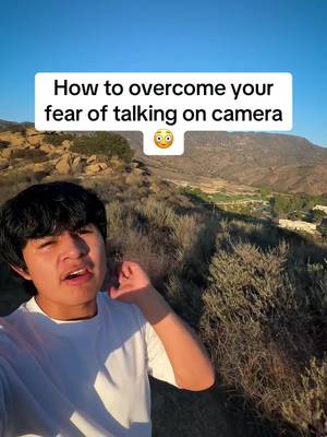 Honest advice if you fear talking on camera… #fyp #viral 
