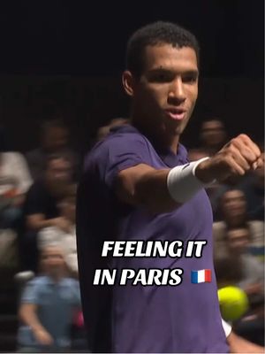 First round fun in Paris 🇫🇷🎾⚡️ 🎥: @Rolex Paris Masters  #paris #highlight 