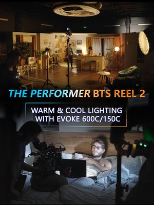 BTS Reel Two of The Performer Warm & Cool Lighting with Evoke 600C / 150C 🎨Equipped with the innovative Nebula C8 Light Engine, the Evoke 150C & 600C offer an ultra-wide color temperature range from 1,000K to 20,000K with G/M ±200 adjustment, adapting to a diverse range of lighting conditions. 🔶Warm-tone Setup - Evoke 600C : Key light illuminating the actor and scene - Evoke 150C + PJ-FMM-18-36 : Adding eye light - PavoTube II 30C / PavoBulb 10C : Enhancing background detail and atmosphere 🔷Cool-tone Setup - Evoke 150C (15,000K) + Reflector : Bounced light used as base fill - Screen Light : Slightly warmer hue contrasting with the room’s bluish ambient glow - PavoTube II 15C : Close-up fill on the actor - PavoSlim 60C : Enhancing ambient light 🙌DOP: Balazs Bolygo BSC, HCA Starring: Oliver Coopersmith Clapper Loader: Kelly Smith Focus Puller: Julian Sharma Gaffer: Ossie Jung Electrician: Chris Cowen Additional Cinematography: Paul Kirsop Sound Recordist: Ben Ring BTS Photography: Alex Horrox Written By: Charlie Coopersmith & Oliver Coopersmith & Balazs Bolygo BSC, HCA Produced By Charlie Coopersmith & Balazs Bolygo BSC, HCA Directed By Charlie Coopersmith & Balazs Bolygo BSC, HCA Special Thanks To: Vince Smedley Wild Film and TV Sunbelt Rentals Pippa Clapperton #nanlux #nanlite #evoke600c #nebulac8 #nanluxevoke600c #evoke150c #nanluxevoke150c #evoke #filmproduction #shortfilm #ledlighting #filmlighting #filmmaking #onset #gaffer #cinematography #cinematographer #director #dop #bts