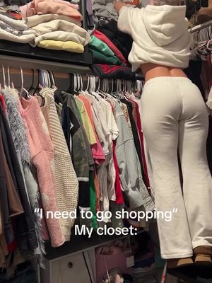 shopping is the last thing my closet needs @Dela 