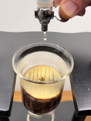 Apple Pie Cold Brew with the Yama Cold Brew Tower #coldbrew #coffee #pullandpour