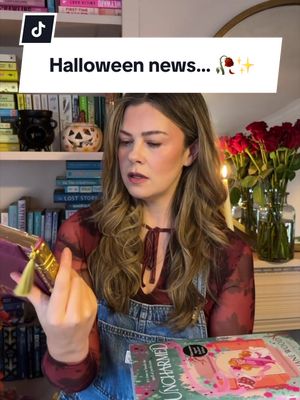 Once upon a time, a witch shared some news on Halloween night… 🥀✨📜🏰📕🍂🐈🎃 #rewitched #uncharmed #booktokfyp #cozyfantasy #bookish  @Pan Macmillan UK 