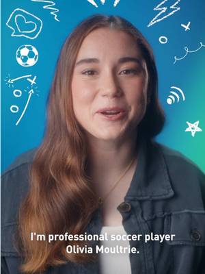 Connection is everything to Olivia Moultrie, on and off the pitch ⚽️ Check out how the USWNT & NWSL star keeps #connectiongoals strong with @att 🙌