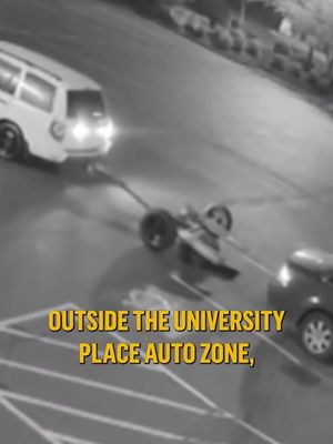 When your tow plan is: SUV + random strap = disaster. Restaurant hit ✔️ Bushes hit ✔️ Passenger walks ✔️ Car? Still there. #OPLive #OPNation #REELZ #REELZPlus #PierceCounty