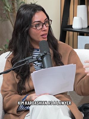 How would you feel with Kim Kardashian as your lawyer? 