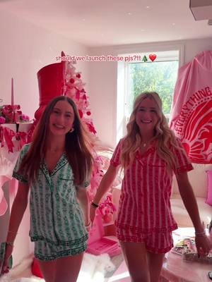 PINK PALM PUFF HOLIDAY PJS?!? #pinkpalmpuff #christmastiktok #christmaswishlist 