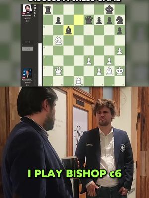World #1 and Worlds #2 discuss a chess game