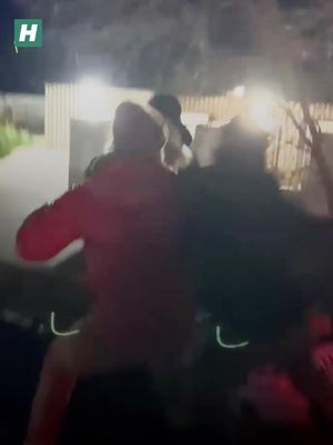Shocking video captured by bystanders shows an ICE agent throwing an elderly woman to the ground at an otherwise peaceful protest in Durango, CO.
