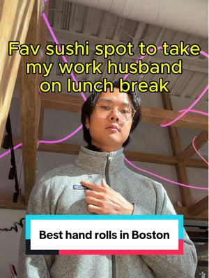 Everyone within earshot of Boston’s Seaport knows I’m in love with my Korean coworker so when this new handroll restaurant opened down the street from our office I knew I needed to take him bc he always talks about how he loves sushi but can’t go to nice places bc of his wife and kids and I know a lot of you have similar stories too like we spend 40-80 hours a week with the same people of course you’re gonna fall in love with some of them but most of the time you got nowhere to take them bc the options are more boring than your company subsidized cafeterias which is why I’m pumped that @Mai Izakaya is now open bc it def brings something completely new to seaport. As Matsunori’s sister restaurant you know the hand rolls are gonna be fire but it also has a full bar and a chaotic, fun energy it’s def more like Matsu’s hot younger sister who’s experimenting with her sexuality anyway if you’re in the Seaport area which it seems like everyone is now def come to Mai for lunch dinner or drinks and a guaranteed good time . . #boston #bostontiktok #bostonfoodies #bostoneats #bostonseaport 