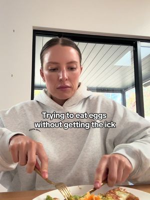 Things I pretend don’t exist… this disturbing, gloopy, never cooks part of a fried egg.