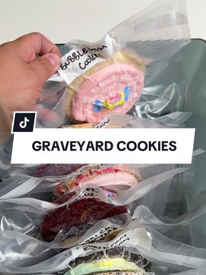 Filing this week's graveyard cookies under "too good to stay buried." 🪦✨ Which spooky treats have you tried this week? #Crumbl
