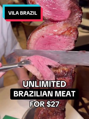 UNLIMITED BRAZILIAN MEAT & SIDES FOR $25 🍖 #dallaseats #dallas #grilling #steakhouse #dallasrestaurants 