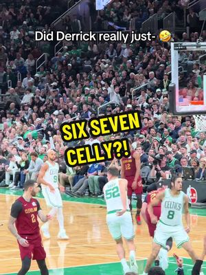 DWhite really hit that there’s no way 😭 #celtics #celticsbasketball #67 #sixseven #NBA #bostonceltics 