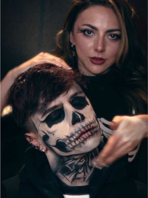 @Mernuel como Tate Langdon 💀🖤 gracias Manu por tenerme en cuenta! #halloween #tatelangdon #makeup 