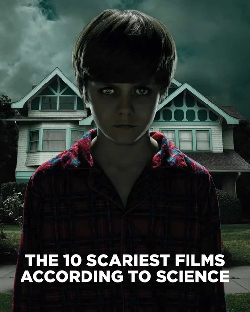 based on the Science of Scare study, which monitors participants' heart rates and heart rate variance (HRV) while they watch horror films. The study combines both factors to create a "Scare Score" out of 100. For comparison, Shrek holds a Scare Score of just 3.  Do you agree with this list? Which movie scared YOU the most? 🎃