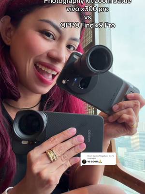 Replying to @Chef Capibara Mx✟ ok side by side #vivox300pro #oppofindx9pro #isadoestech 