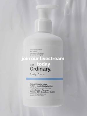 we’re going live AGAIN today, you better tune in 🫵 #theordinary #theordinarysuperbranday 