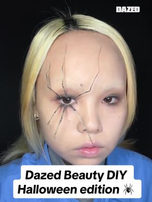 In our latest Dazed Beauty DIY tutorial, MUA and #DBCommunity member Jewel shows us how to create this eye-catching, spidery lash Halloween look 🕷️⁠ Tap the link in bio to explore more of Jewel's dreamy, ethno-futurist art  🔗⁠ ⁠ #DazedBeauty #Halloween #TikTokBeauty 