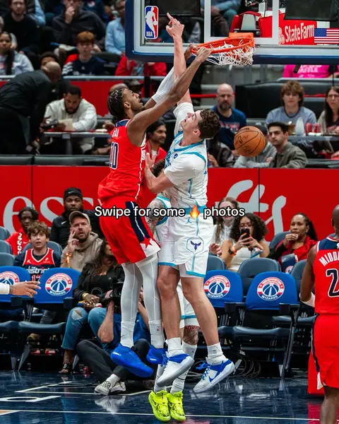 Wizards vs. Hornets game 🏀 @Washington Wizards #NBA #sportsmedia 