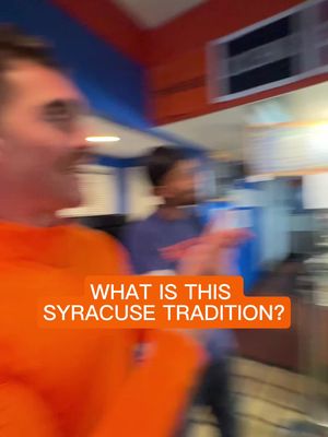 Why are the flags upside down? @Cole @Prince #college #syracuse #syracuseuniversity 