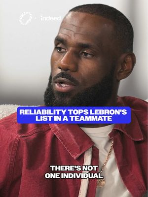 #LeBronJames knows winning starts with leading your team.🫡 Tap into the full episode of THE MAIN THING, presented by @Indeed — out now on our YouTube! #lebron #melodyehsani #shorts 
